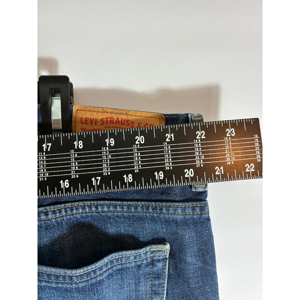 Levis 569 Loose Straight Leg Jeans Mens 44x30 Blue Baggy Denim Skater Y2K Medium